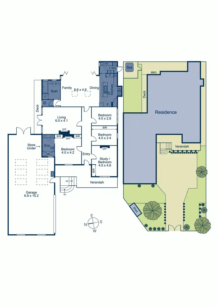 Floorplan of Homely house listing, 27 Broughton Road, Surrey Hills VIC 3127