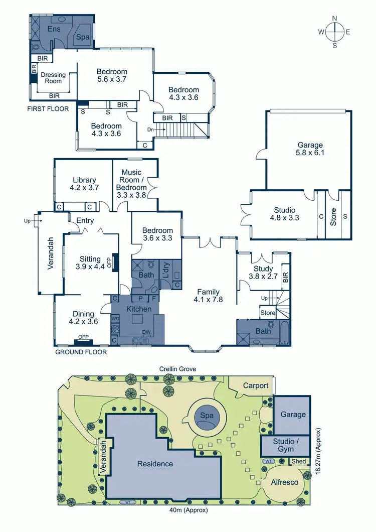 Floorplan of Homely house listing, 174 Wattle Valley Road, Camberwell VIC 3124