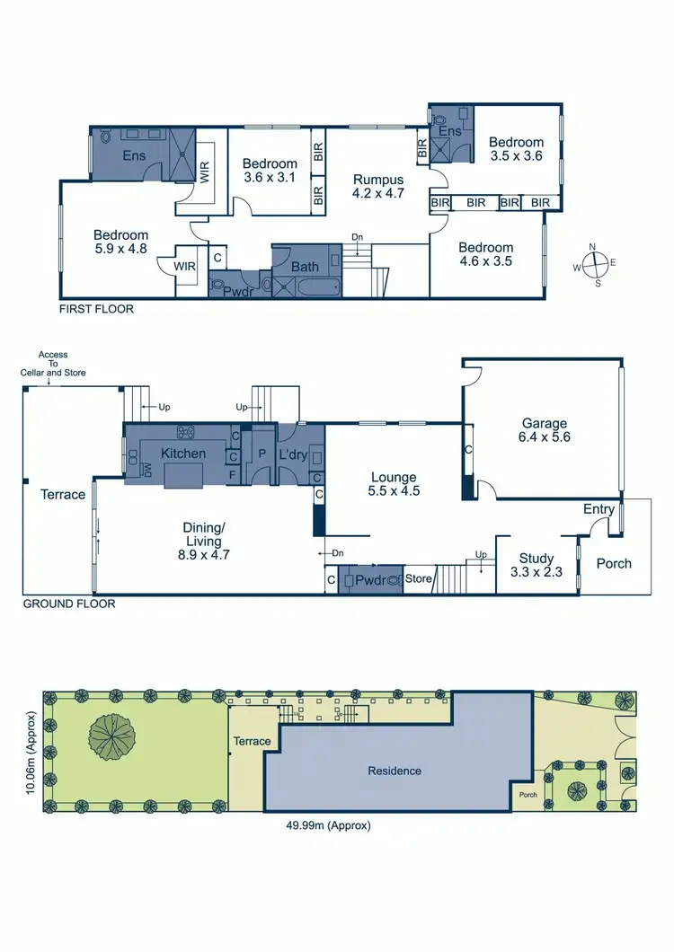Floorplan of Homely house listing, 26 Peate Avenue, Glen Iris VIC 3146