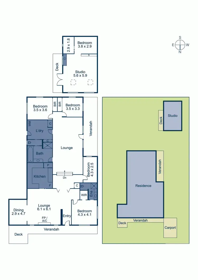 Floorplan of Homely house listing, 7 Hartley Street, Cowes VIC 3922
