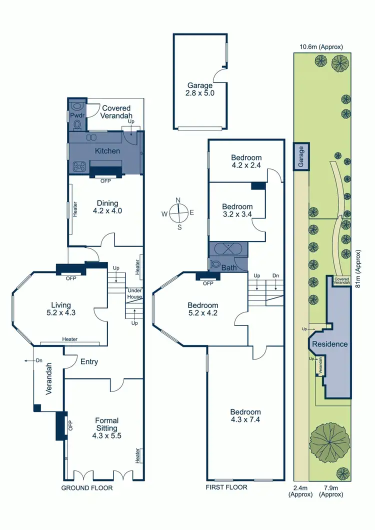 Floorplan of Homely house listing, 75 Wattle Road, Hawthorn VIC 3122