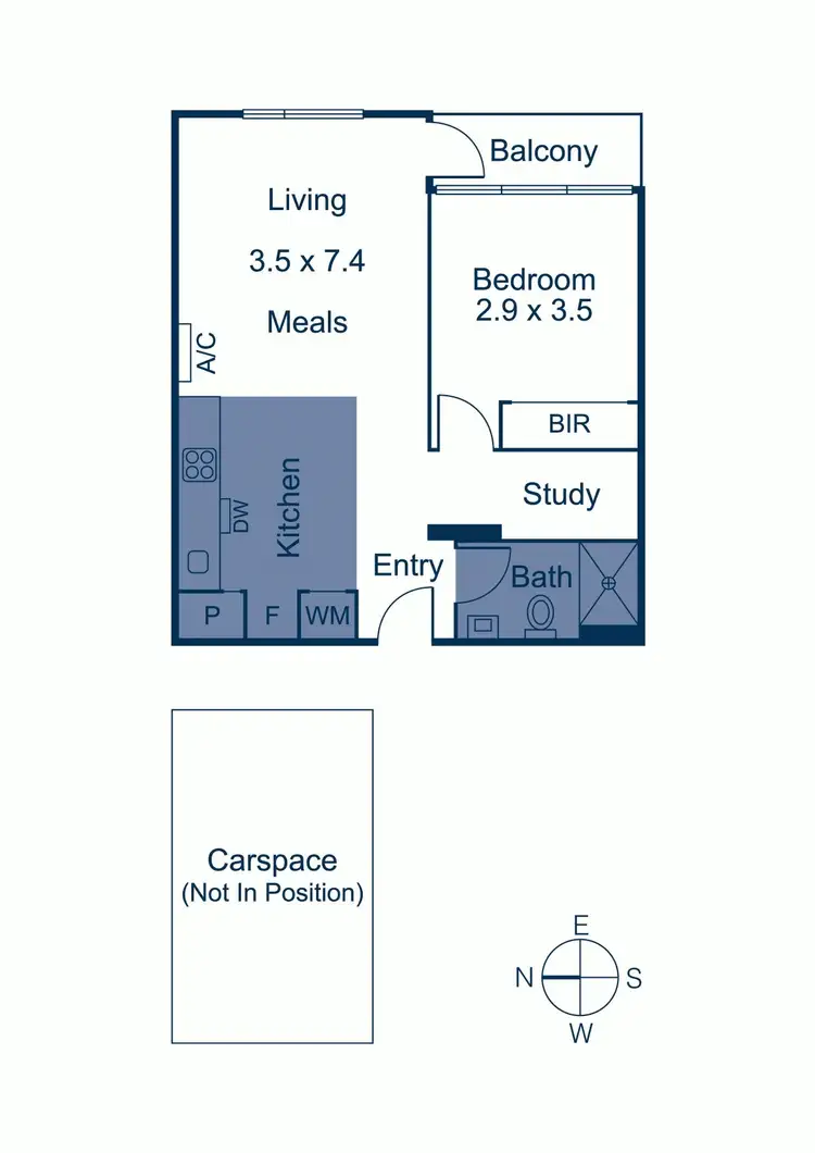 Floorplan of Homely apartment listing, 802/770B Toorak Road, Glen Iris VIC 3146