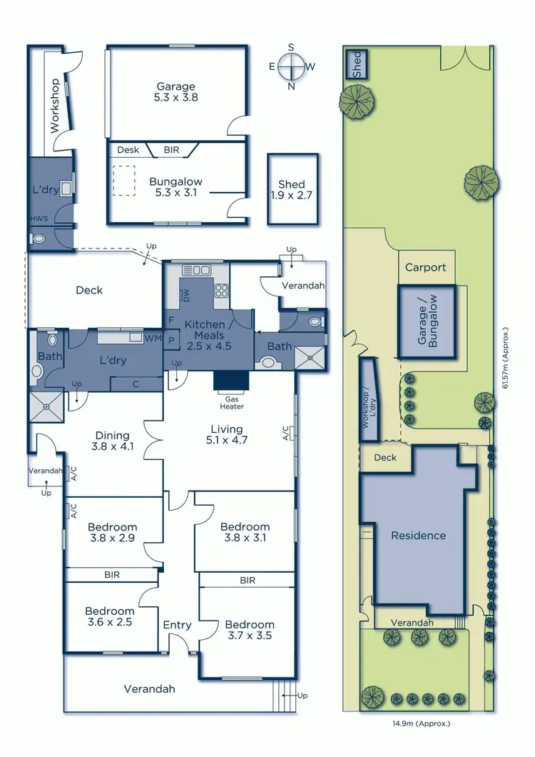 Floorplan of Homely house listing, 118 Victoria Road, Hawthorn East VIC 3123