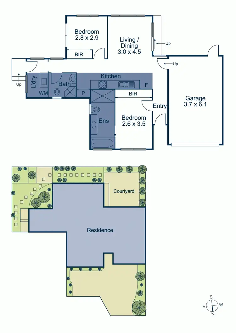 Floorplan of Homely unit listing, 4A Derna Road, Ashburton VIC 3147