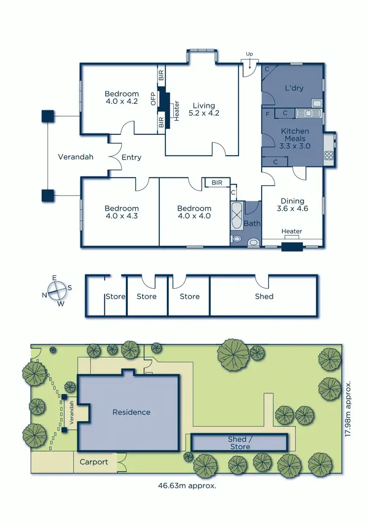 Floorplan of Homely house listing, 86 St Helens Road, Hawthorn East VIC 3123