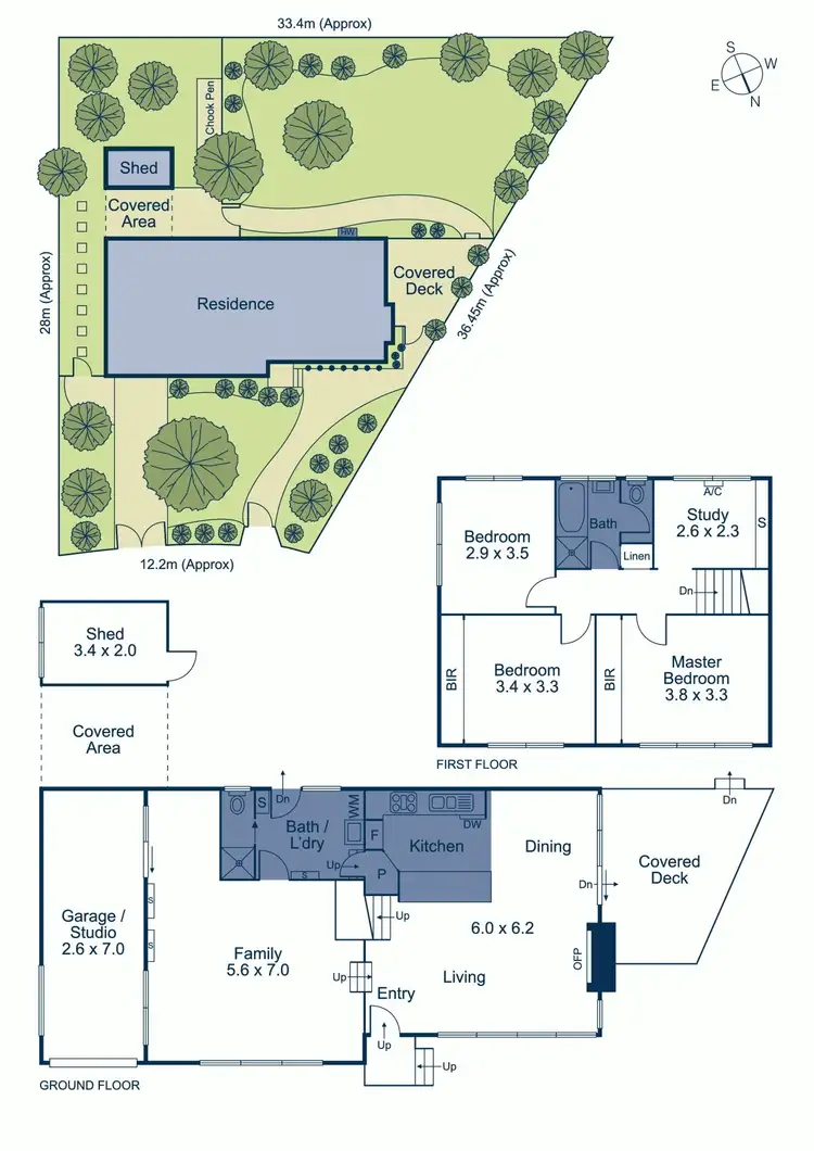 Floorplan of Homely house listing, 12 Gawler Court, Mont Albert VIC 3127