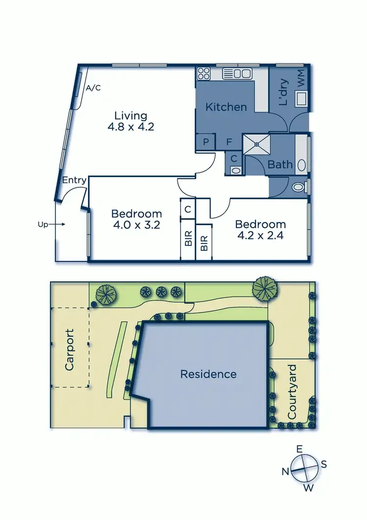 Floorplan of Homely unit listing, 6/9 Eddy Street, Camberwell VIC 3124