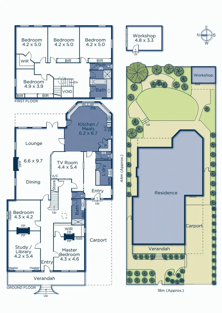 Floorplan of Homely house listing, 27 Beaconsfield Road, Hawthorn East VIC 3123