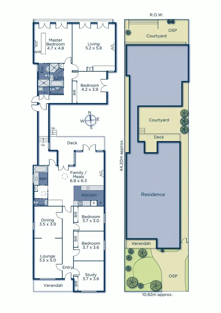 Floorplan of Homely house listing, 4 Seymour Grove, Camberwell VIC 3124