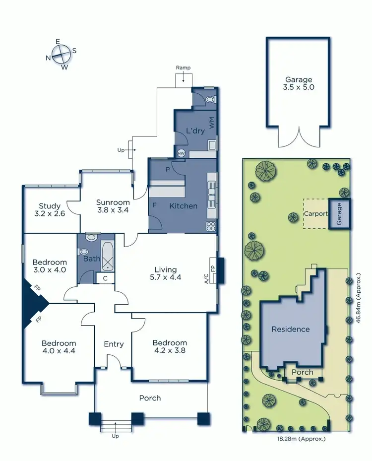 Floorplan of Homely house listing, 116 Walpole Street, Kew VIC 3101