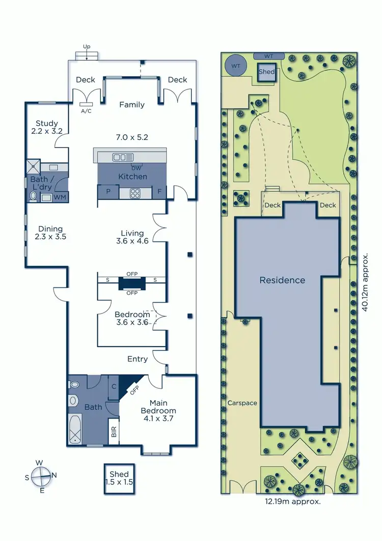 Floorplan of Homely house listing, 1 Bryson Street, Canterbury VIC 3126