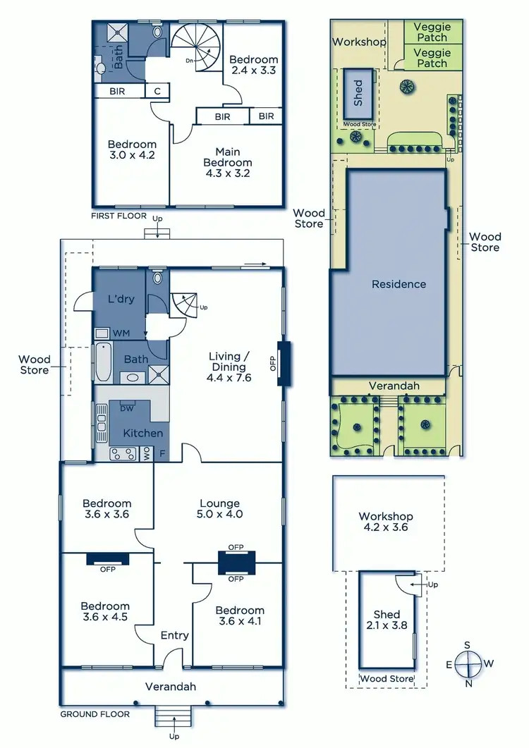 Floorplan of Homely house listing, 4 Temple Street, Hawthorn East VIC 3123