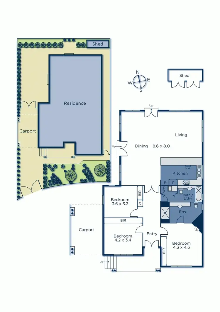 Floorplan of Homely house listing, 27 Falmouth Street, Hawthorn VIC 3122
