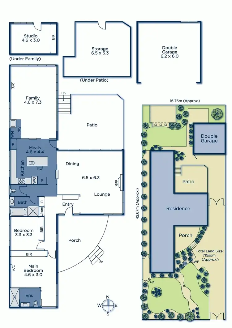 Floorplan of Homely house listing, 17 Rosedale Road, Glen Iris VIC 3146