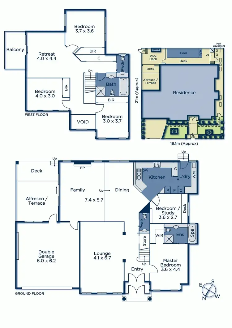 Floorplan of Homely house listing, 2B York Road, Glen Iris VIC 3146