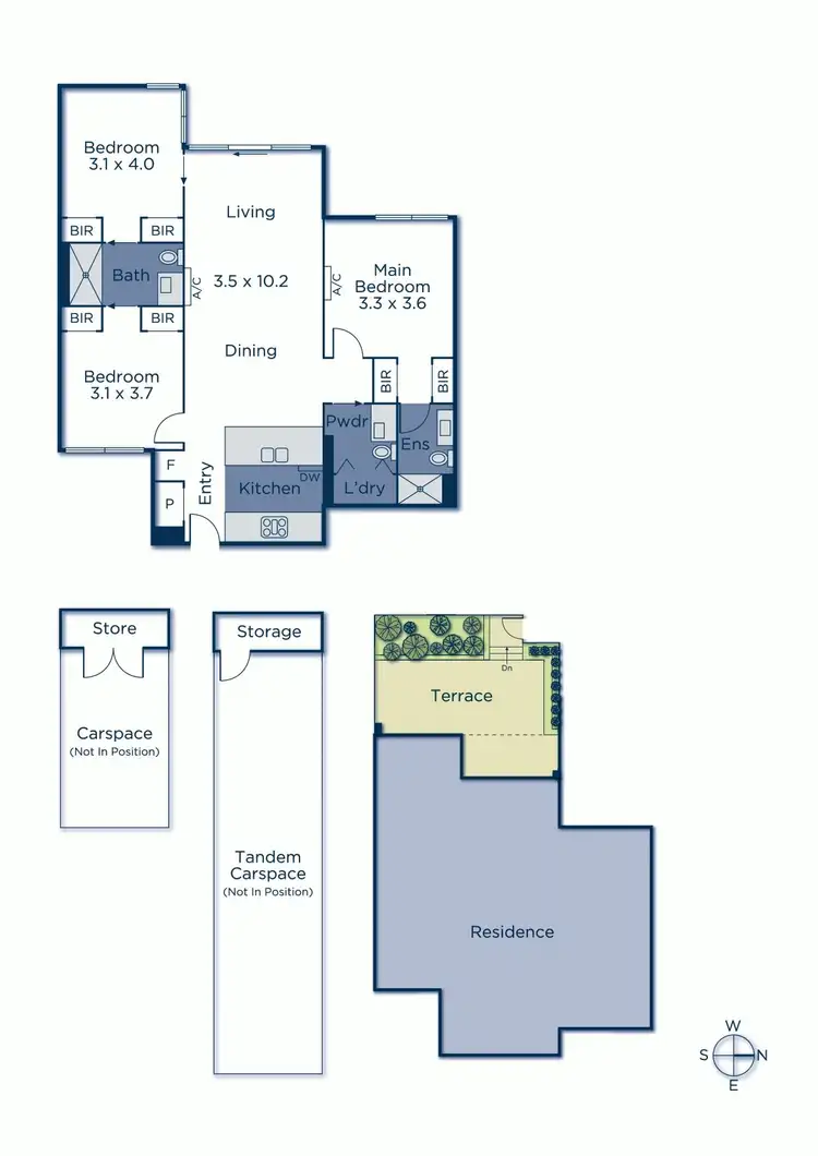 Floorplan of Homely apartment listing, G.01/828 Burke Road, Camberwell VIC 3124