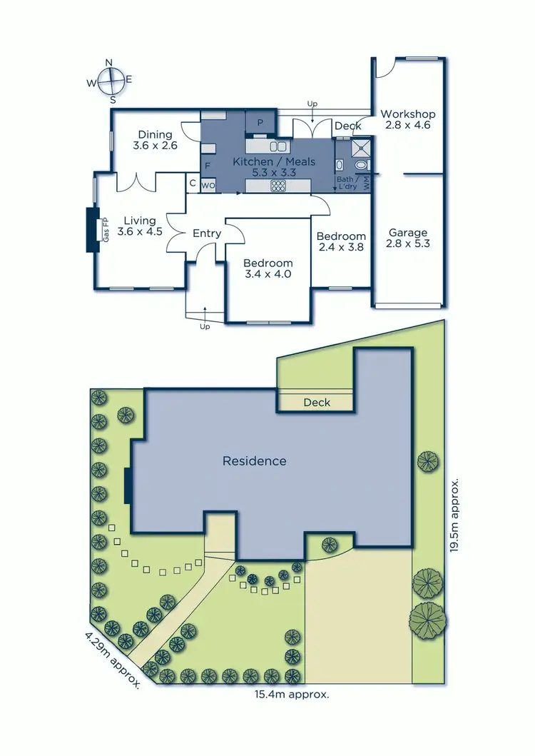 Floorplan of Homely house listing, 31 Rix Street, Glen Iris VIC 3146