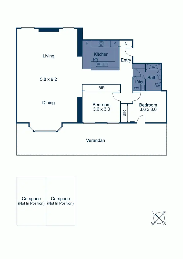 Floorplan of Homely apartment listing, Apt 30, 30 Wiltshire Drive, Kew VIC 3101