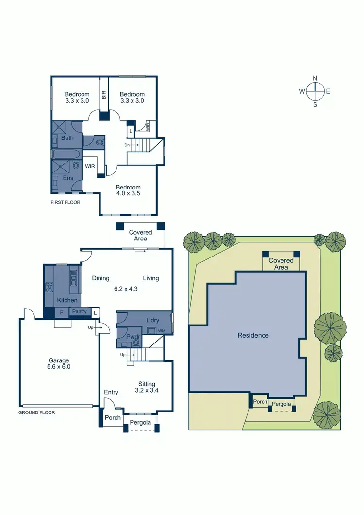 Floorplan of Homely house listing, 3 Aylwin Avenue, Burwood VIC 3125