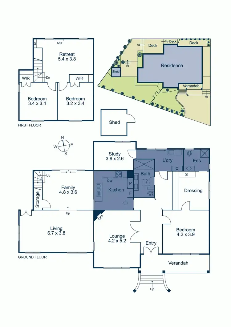 Floorplan of Homely house listing, 3 Haynes Crescent, Glen Iris VIC 3146