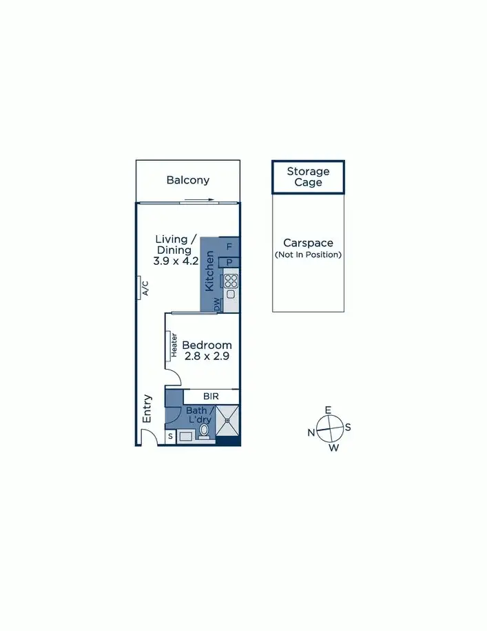 Floorplan of Homely apartment listing, 213/81-83 Riversdale Road, Hawthorn VIC 3122