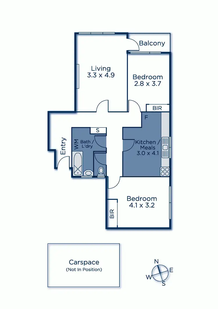 Floorplan of Homely apartment listing, 5/16 Auburn Grove, Hawthorn East VIC 3123