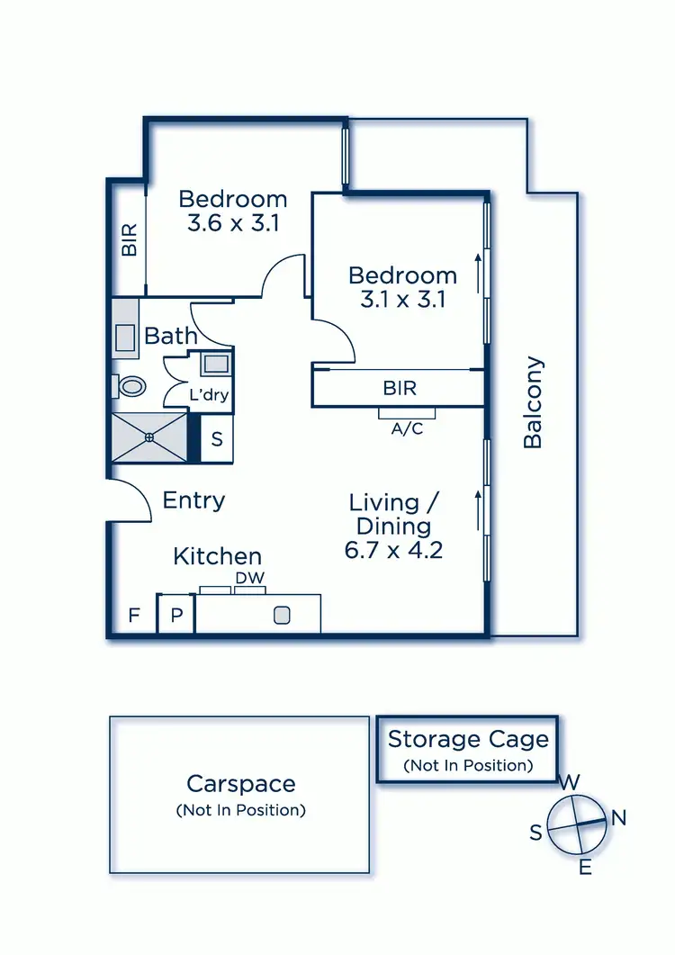 Floorplan of Homely apartment listing, 105/143-147 Riversdale Road, Hawthorn VIC 3122