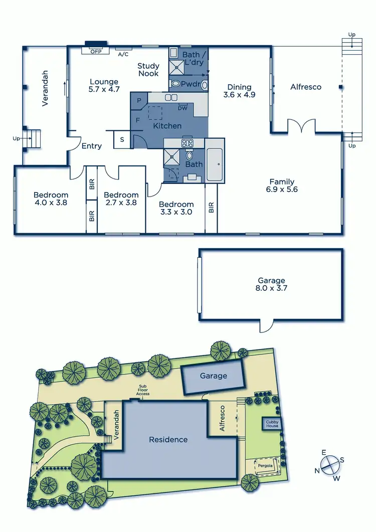 Floorplan of Homely house listing, 14 Judith Street, Burwood VIC 3125