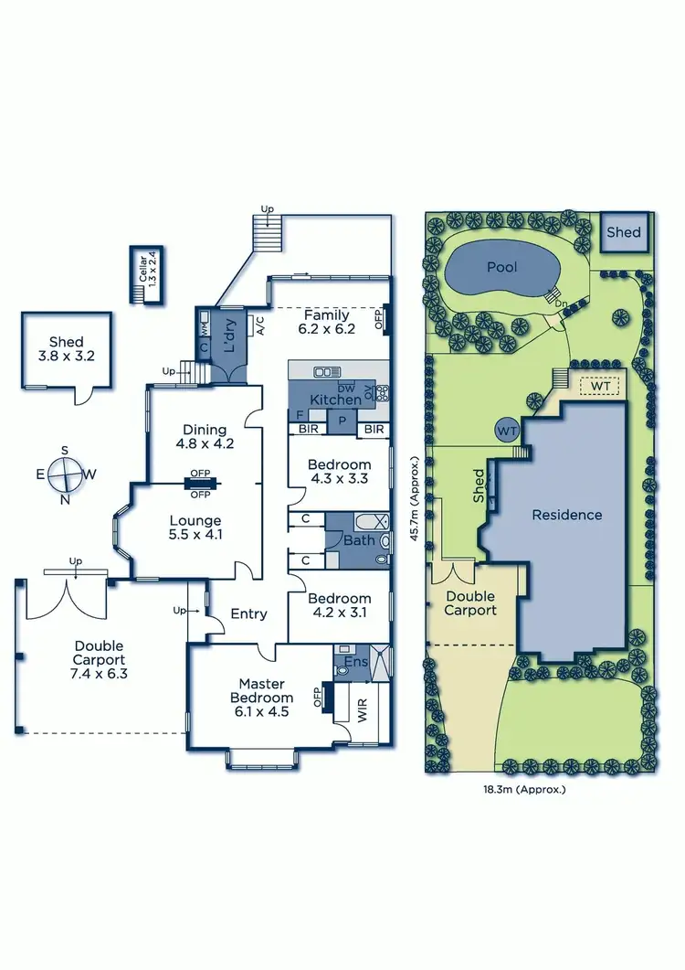 Floorplan of Homely house listing, 6 Sunnyside Avenue, Camberwell VIC 3124