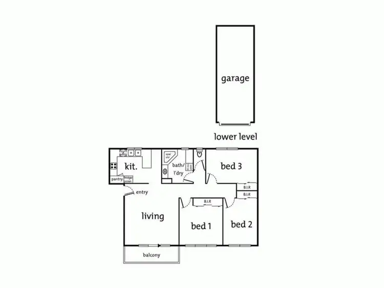 Floorplan of Homely apartment listing, 4/11 FIRTH STREET, Doncaster VIC 3108