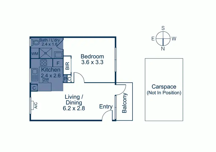 Floorplan of Homely apartment listing, 1553 High Street, Glen Iris VIC 3146