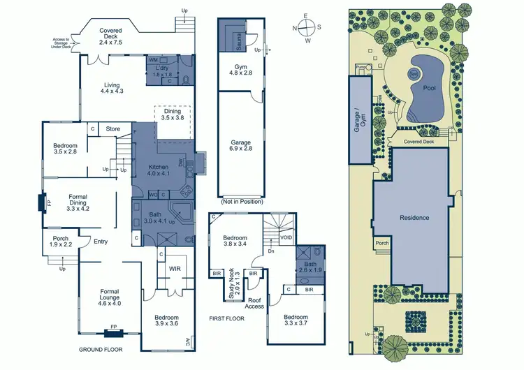 Floorplan of Homely house listing, 139 Summerhill Road, Glen Iris VIC 3146