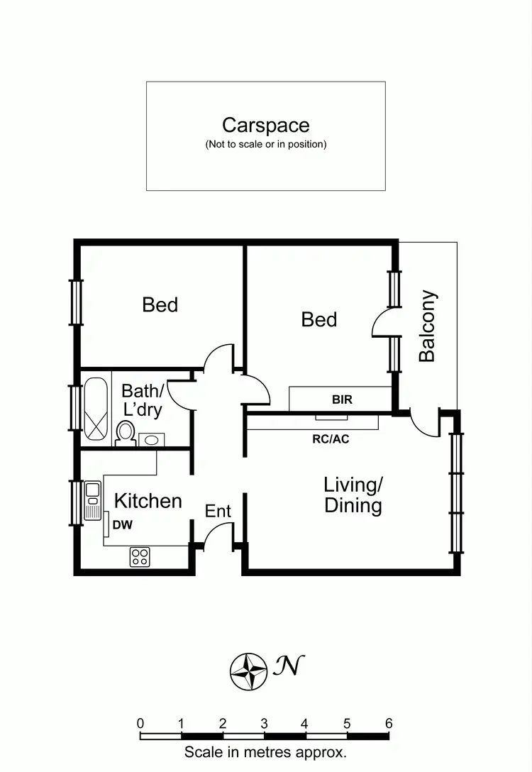 Floorplan of Homely apartment listing, 7/44 Edgar Street, Glen Iris VIC 3146
