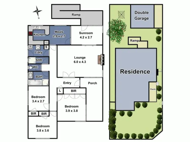 Floorplan of Homely house listing, 22 St Georges Crescent, Ashburton VIC 3147