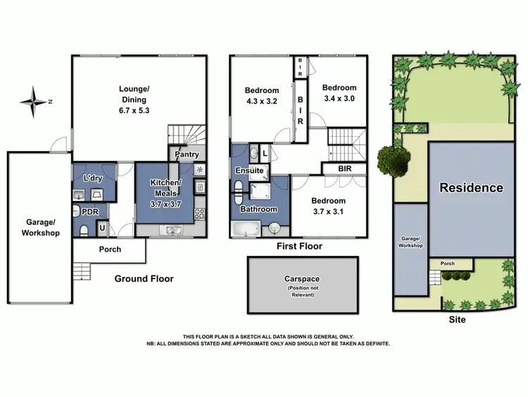 Floorplan of Homely townhouse listing, 7/86 Victoria Crescent, Mont Albert VIC 3127