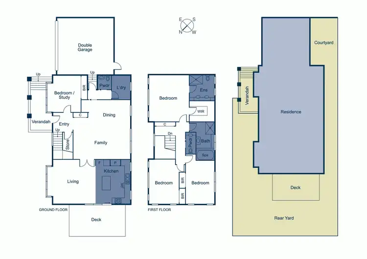 Floorplan of Homely townhouse listing, 2/10 York Road, Glen Iris VIC 3146