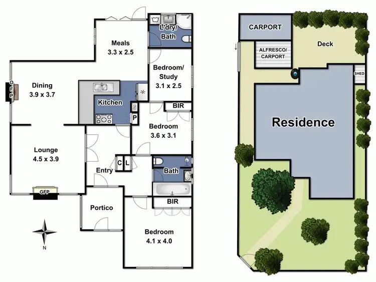 Floorplan of Homely house listing, 22 Aitchison Avenue, Ashburton VIC 3147