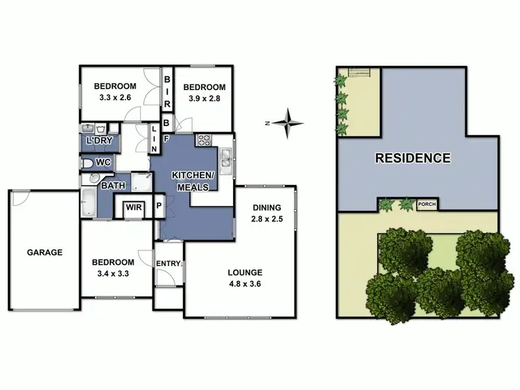 Floorplan of Homely unit listing, 1/21 Bellett Street, Camberwell VIC 3124