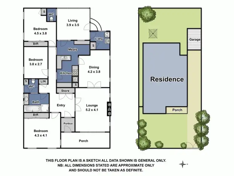 Floorplan of Homely house listing, 33a Scott Grove, Glen Iris VIC 3146