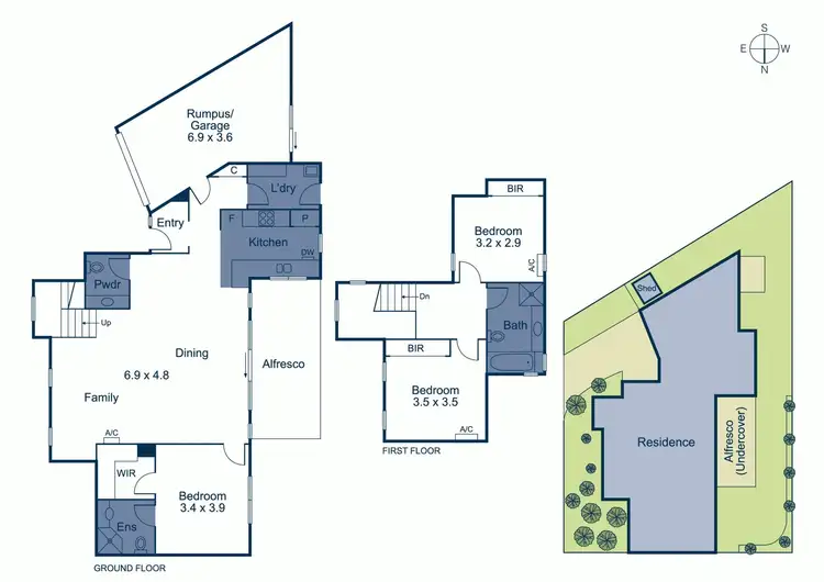 Floorplan of Homely house listing, 29A Fletcher St, Moorabbin VIC 3189