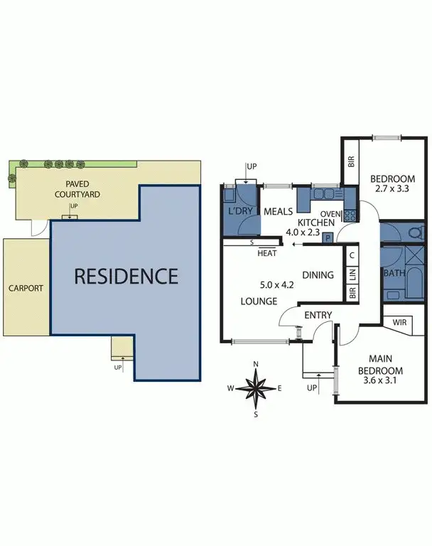Floorplan of Homely unit listing, 3/300 Tooronga Road, Glen Iris VIC 3146