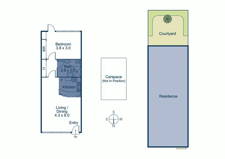 Floorplan of Homely unit listing, 11/39 Scott Grove, Glen Iris VIC 3146