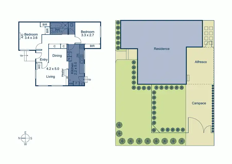 Floorplan of Homely unit listing, 10/300 Tooronga Road, Glen Iris VIC 3146