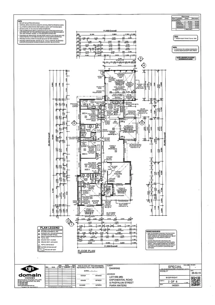 Floorplan of Homely house listing, 9 Exponential Road, Piara Waters WA 6112