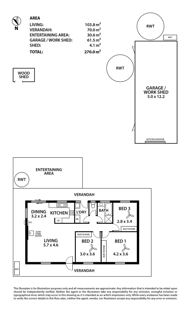 Floorplan of Homely house listing, 28 Stephens Avenue, Strathalbyn SA 5255