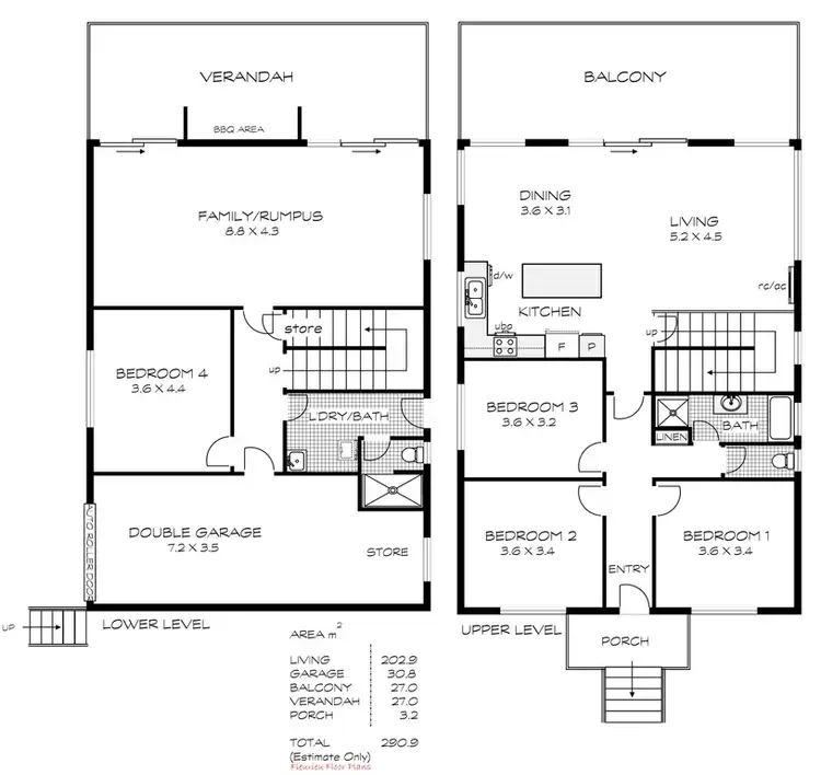 Floorplan of Homely house listing, 8 Aldam Avenue, Goolwa Beach SA 5214