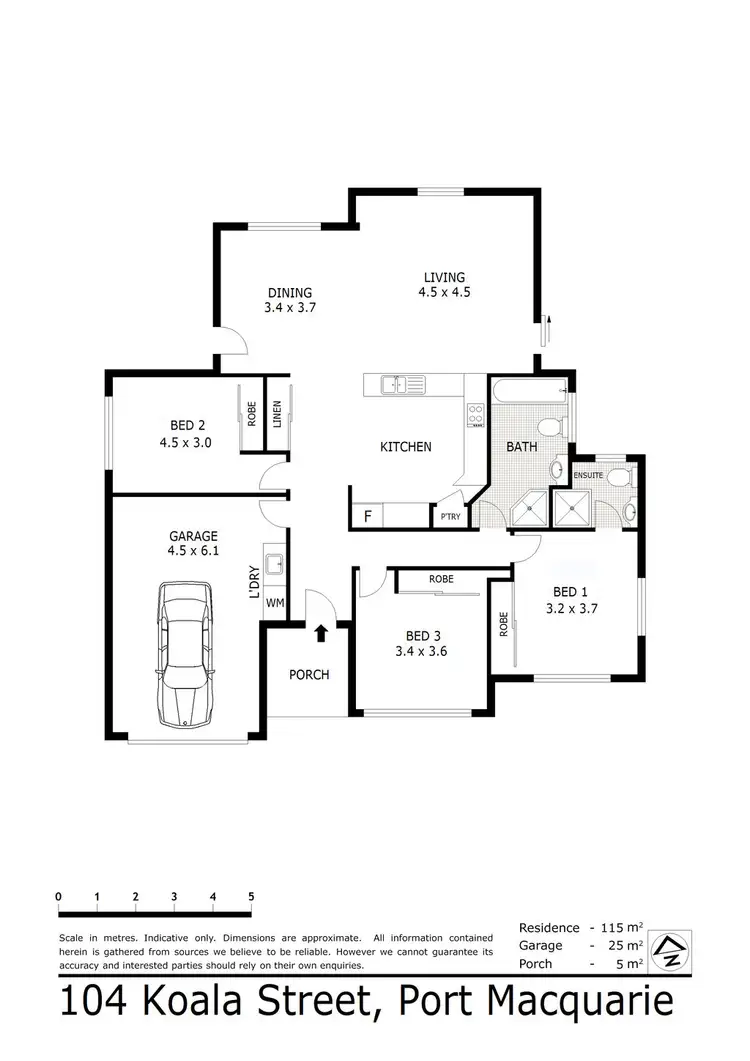 Floorplan of Homely house listing, 104 Koala Street, Port Macquarie NSW 2444