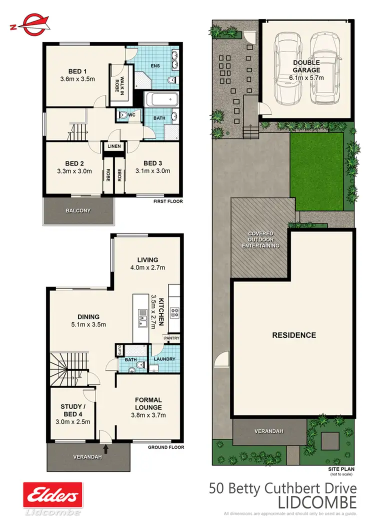 Floorplan of Homely house listing, 50 BETTY CUTHBERT DRIVE, Lidcombe NSW 2141