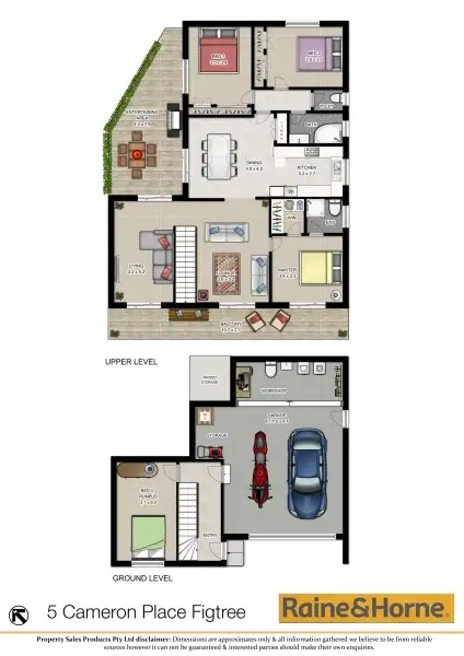 Floorplan of Homely house listing, 5 Cameron Place, Figtree NSW 2525