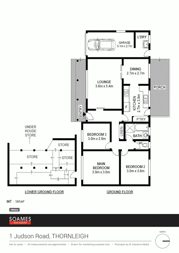 Floorplan of Homely house listing, 1 Judson Road, Thornleigh NSW 2120
